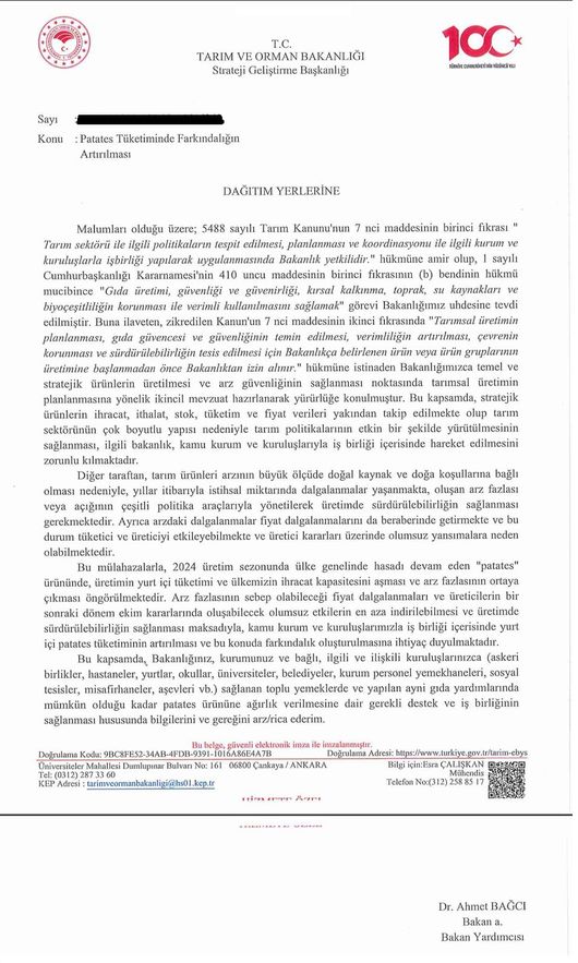 Üreticinin Durumu