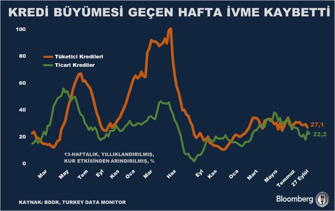 Döviz Kredilerinde Artış ve Kredi Büyümesindeki İvme Kaybı